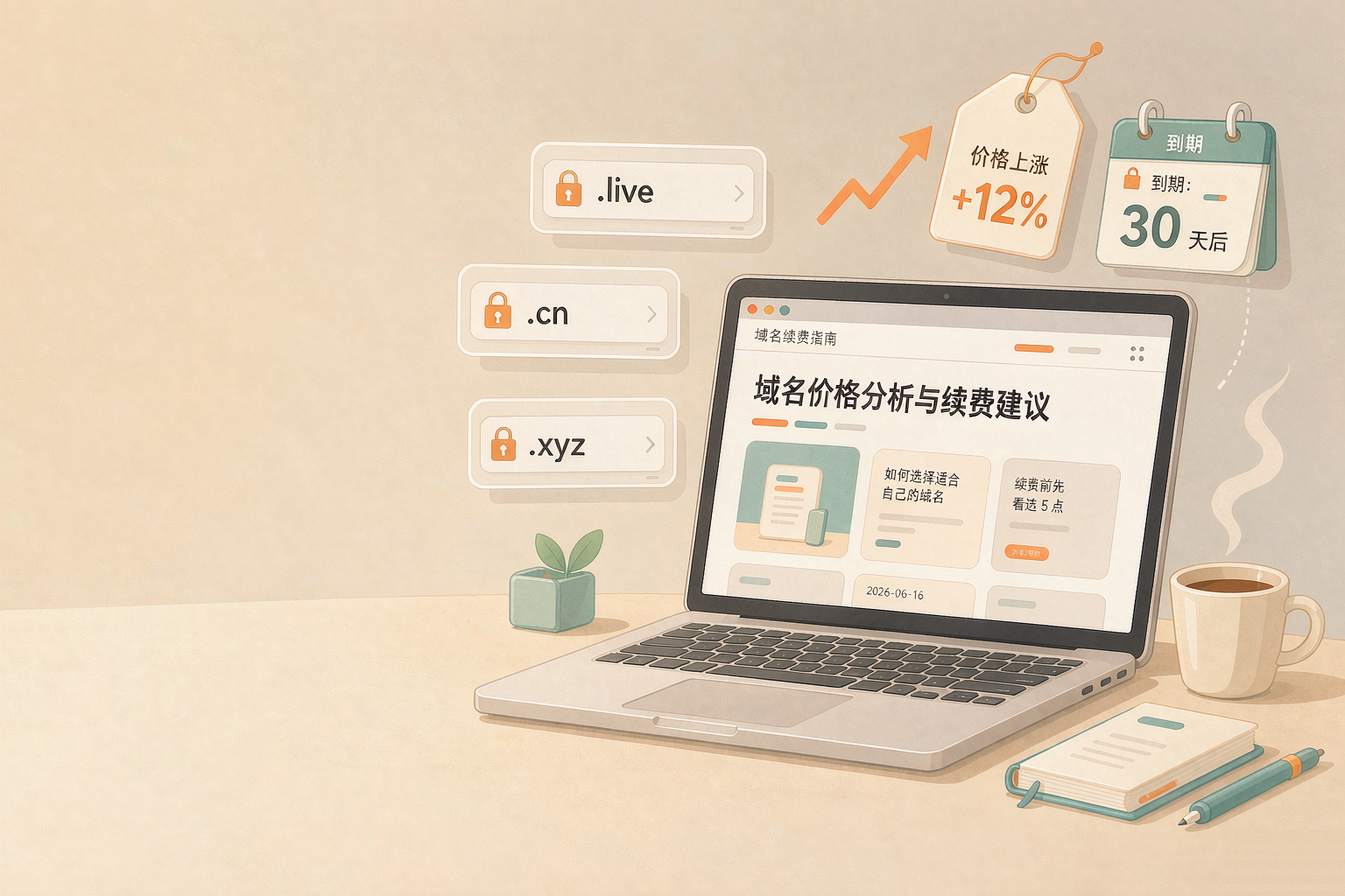 域名涨价了我在纠结是否续费