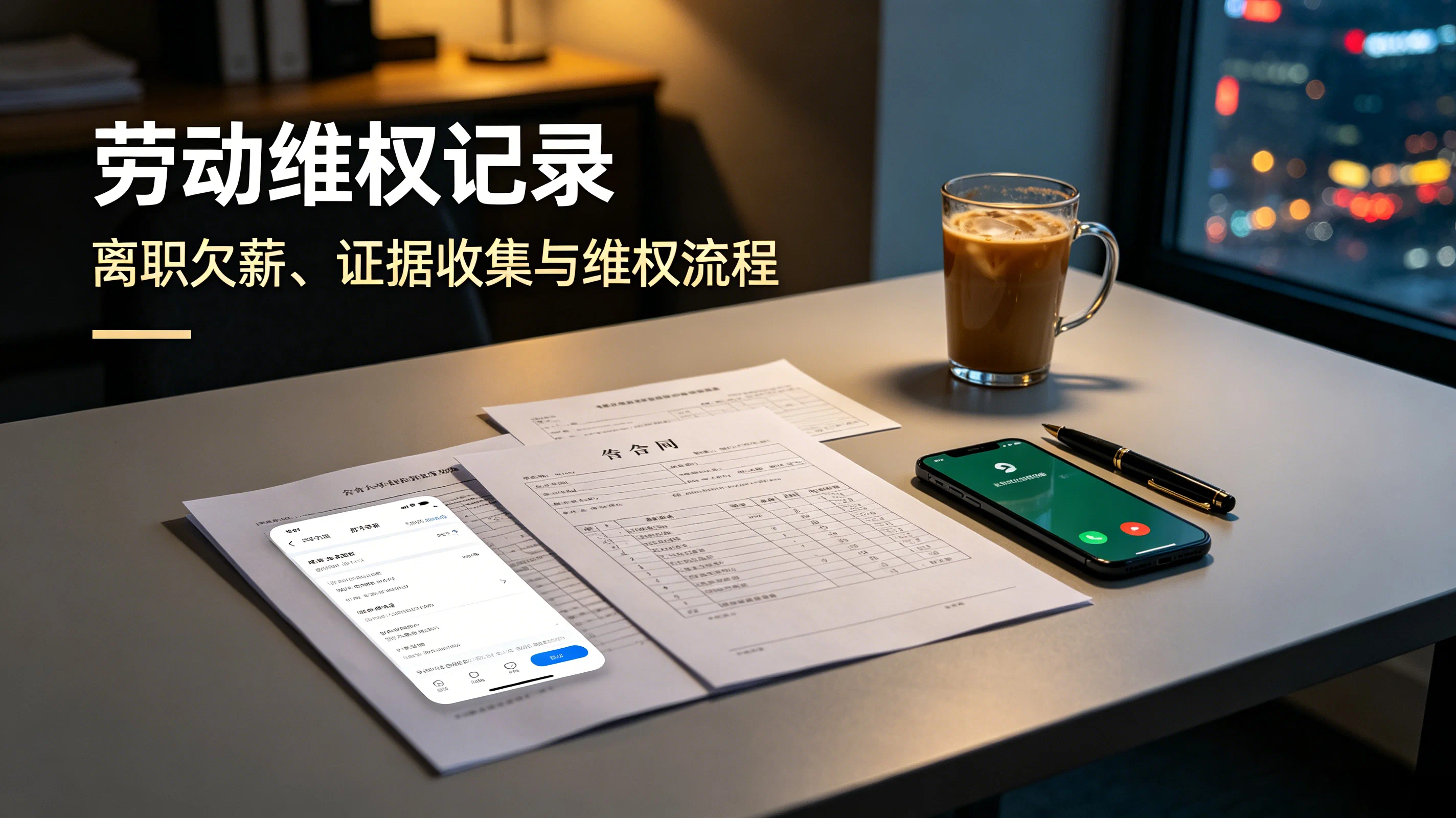 没想到我也经历了一次劳动维权